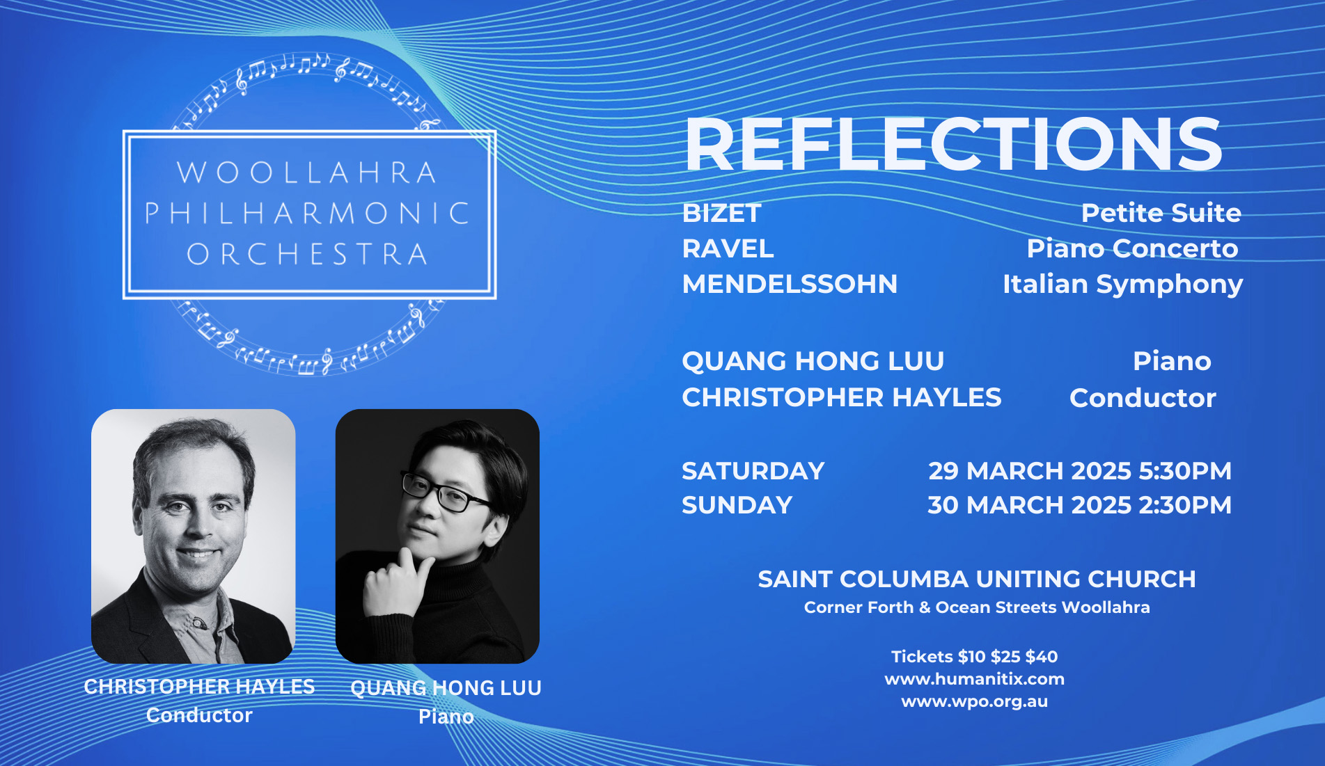 Woollahra Philharmonic Orchestra – Reflections